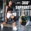 Knee Brace with Side Stabilizers & Patella Gel Pads for Maximum Knee Pain Support and fast recovery for men and women
